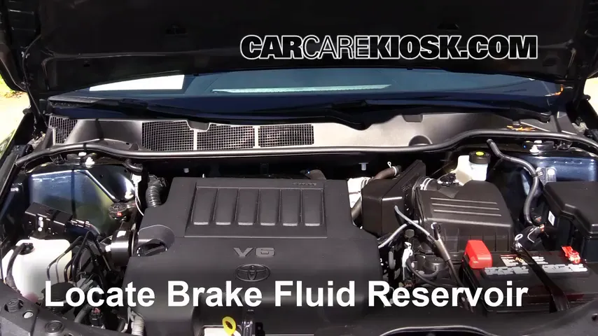 2014 Toyota Venza LE 3.5L V6 Brake Fluid